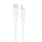 Кабель для зарядки Lightning Type-C для iphone / провод, шнур Тайп си на Лайтнинг зарядный кабель для айфона 1м 27W White A2