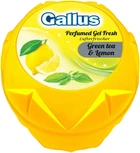 Освіжувач повітря гелевий Gallus Perfumed Fresh Green tea & Lemon 150 г (4251415301756)