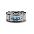 Влажный корм для кошек Farmina Vet Life Hepatic при хронической печеночной недостаточности 85 г
