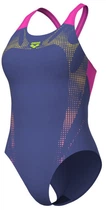 Купальник закритий для жінок Arena SPIDER WEB SWIMSUIT V BACK 40