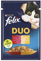 Влажный корм для кошек Felix Fantastic с говядиной в желе 85 г