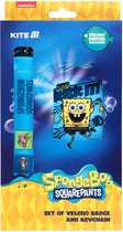 Набір Kite SpongeBob SquarePants бейдж на липучці та підвіска (SB25-3010)