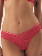 Majtki brazyliany damskie koronkowe Esotiq Sweetheart 42357-42X L Różowe (5903972394373)