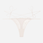 Majtki stringi damskie siateczkowe Esotiq Baby 42531-01X M Kremowe (5903972559796)