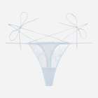 Majtki stringi damskie siateczkowe Esotiq Baby 42531-50X S Niebieskie (5903972559826)