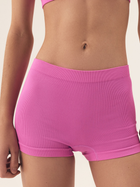 Majtki bokserki damskie prążkowane Bloovii Larleen 42502-42X L Różowe (5903972542125)