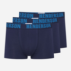 Zestaw majtek męskich typu bokserki 3 szt Henderson Offroad 42744-MLC L Granatowy (5903972382240)
