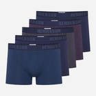Zestaw majtek męskich typu bokserki 5 szt Henderson Ozone 42756-MLC 3XL Wielobarwny (5903972382868)