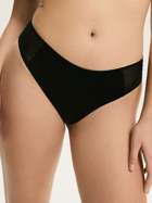 Majtki brazyliany damskie siateczkowe Esotiq Blank 42883-99X S Czarne (5903972553701)