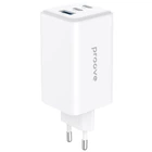 Мережевий зарядний пристрій Proove Pocket GaN Max 100W USB/2хType-C білий (WCPG10012202)