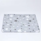 Простынь Moon&Star Silver Stars Бязь Gold Люкс 180х220 см (MS-860000177)