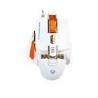 Дротова ігрова миша MEETION Backlit Gaming Mechanical Mouse RGB MT-M975, 800-2600DPI, USB, 1.8m, white