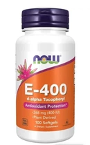 Вітамін Е, Vitamin E-400, Now Foods, 400 МО, 100 капсул