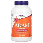 Вітамінний комплекс Адам для чоловіків, ADAM Men's Multi, Now Foods, 180 капсул