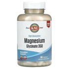 Магній гліцинат високої абсорбції, Magnesium Glycinate, KAL, 350 мг, 160 вег. капсул