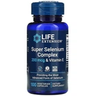 Селен з витамином Е комплекс, Super Selenium, Life Extension, 100 капсул