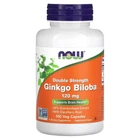 Натуральная добавка Now Foods Гинкго Билоба Ginkgo Biloba Double Strength 120 мг Капсулы
