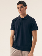 Koszulka polo męska Henderson Mile 43025-59X XL Granatowa