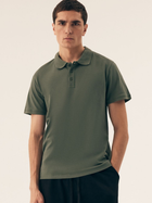 Koszulka polo męska Henderson Mile 43025-87X XL Zielona
