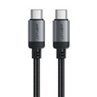 Кабель ACEFAST C20-03 USB-C до USB-C алюмінієвий alloy charging data cable Black (6974316283775)