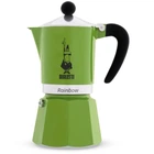 Гейзерная кофеварка Bialetti Rainbow Green 270 мл. 6 чашек (4E126990CF00)