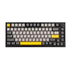 Клавиатура механическая проводная Ajazz Ak820 с подсветкой и поддержкой HOT-SWAP Черный Желтый