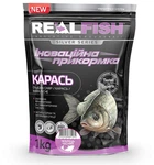 Рыболовная прикормка Real Fish КАРАСЬ Чабрец-Чеснок 1кг