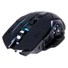 Ігрова миша бездротова комп'ютерна Xtrike Me GW-601 |2.4G, RGB, 1200-2400-3200dpi| з RGB підсвіткою Black