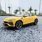 Модель автомобіля Lamborghini Urus Maisto 1:24 — металева колекційна машинка з відкривними дверима та гумовими колесами