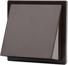 Витяжний ковпак із зворотним клапаном AirRoxy 125 brown пластик коричневий 02-502BR