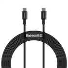 Кабель BASEUS Type-C to Type-C Superior Series Fast 2 метра 100W (CATYS-C01) черный