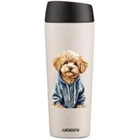 Термочашка Ardesto Coffee Time Maltipoo 450мл нержавеющая сталь бежевый AR2645MP