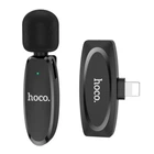 Мікрофон Hoco L15 Lightning Crystal lavalier wireless digital microphone black