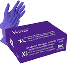 Рукавички нітрилові XL Hoffen 3.5г нестерильні текстуровані HFN-12302XL