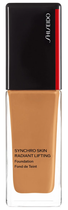 Тональна основа Shiseido Synchro Skin Radiant Lifting SPF30 освітлювальна з ліфтинг ефектом 420 Bronze 30 мл (729238217652)
