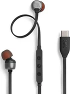 Наушники проводные JBL Harman TUNE 310C стерео гарнитура со штекером USB-C черная