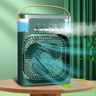 Портативный мини-кондиционер Air Cooler Fun, настольный вентилятор с увлажнителем воздуха Зеленый ACF-9090-Green