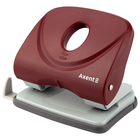 Діркопробивач для паперу Axent Welle-2 3830-06-A, пластиковий, 30 аркушів, червоний 4250266219692
