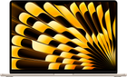 Ноутбук Apple MacBook Air 15.3" M4 24/512GB 2025 (MC6K4RU/A) (QWERTY+кирилиця) Starlight
