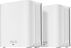 Маршрутизатор Asus ZenWiFi BD4 2PK White MESH система WiFi7 / BE3600 / 2.5Гбіт/с (90IG0960-MO3C20)