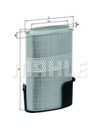 Повітряний фільтр Knecht/MAHLE (LX1009/6)