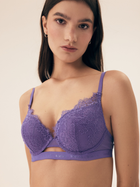 Бюстгальтер Push-up з кісточками мереживний Bloovii Ocrissa 42244-54X 70B Синій (5903972543429)