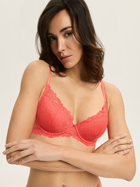 Бюстгальтер Push-up з кісточками мереживний Esotiq Lynn 42329-32X 65G Червоний (5903972563427)