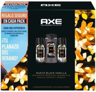 Набір для чоловіків Axe Black Vanilla Гель для душу 300 мл + Дезодорант-спрей 2 x 150 мл (8720182957627)