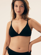 Biustonosz damski bez Push Up bez fiszbin Bloovii Lacteem 42483-99X S Czarny (5903972540633)