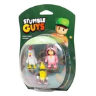 Набір колекцій. фігурок STUMBLE GUYS - КУРЧА, БАНАН, М'ЯУМЕР (3 фігурки, 6 cm)
