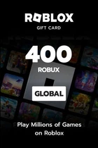 Картка поповнення Roblox Gift Card на 400 ROBUX | 5$ (USD)