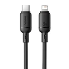 Кабель Baseus Silky Series Type-C to Lightning 20W 1m Black P10377700113-00
