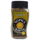 Кава розчинна Чорна Карта Gold 190 г