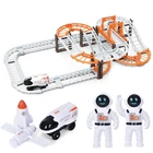 Конструктор космический трек LT243173 с машинкой и космонавтами (6598-3034)